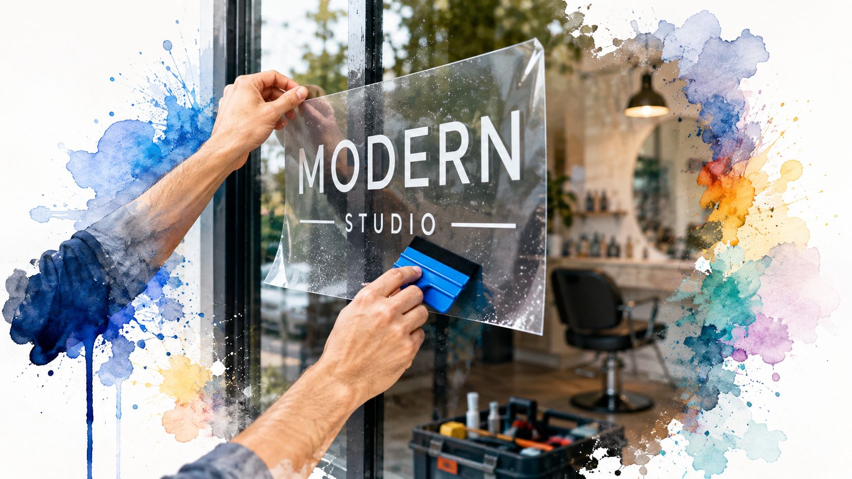 Vinyl Lettering for Windows: A 2026 Business Guide