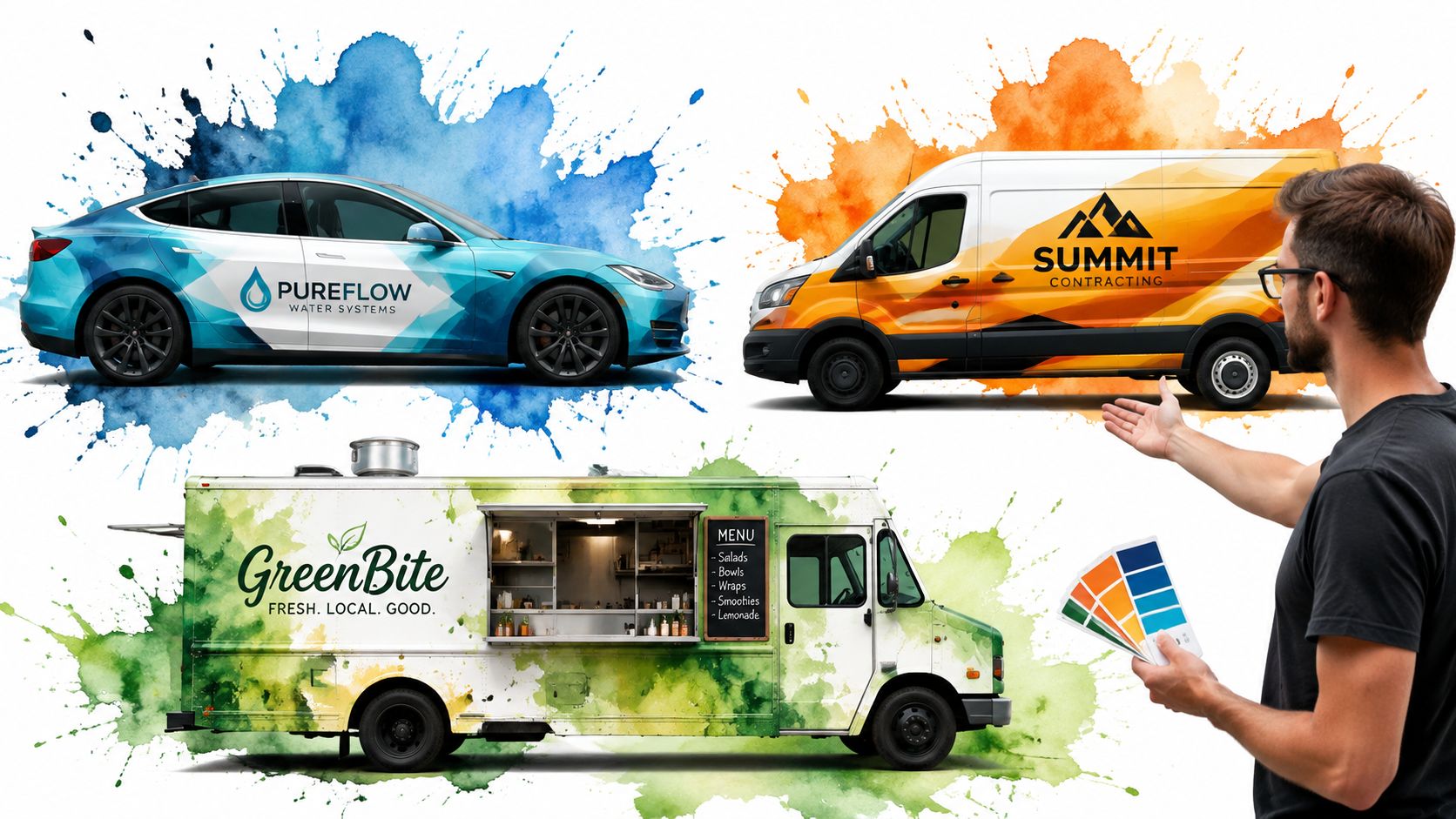 20 Car Wrap Design Ideas for Local Businesses