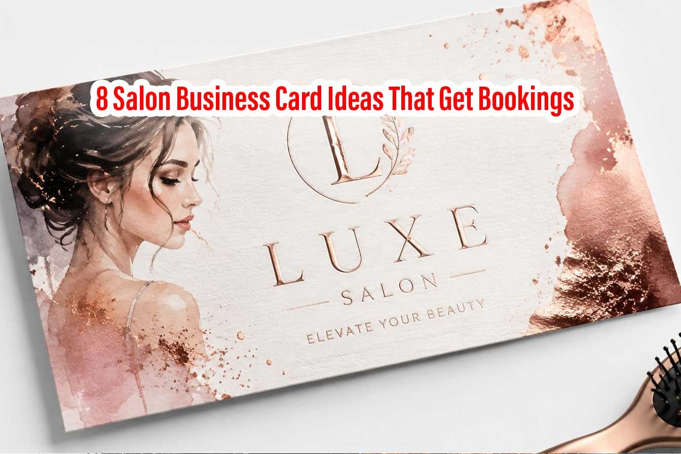 8 Salon Business Card Ideas That Get Bookings