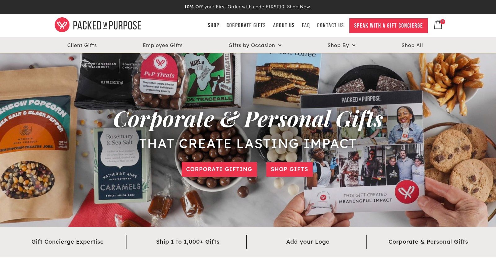 Packed with Purpose