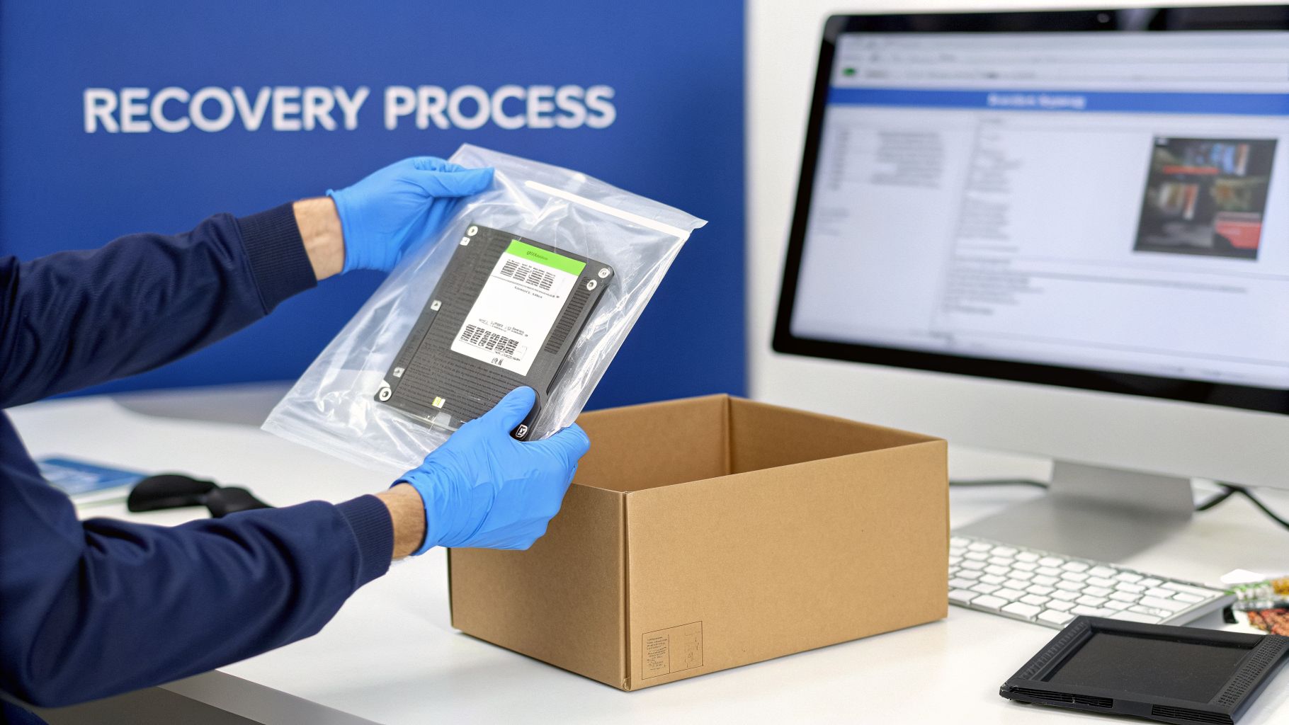 What Is a Clean Room for Data Recovery? | MDrepairs