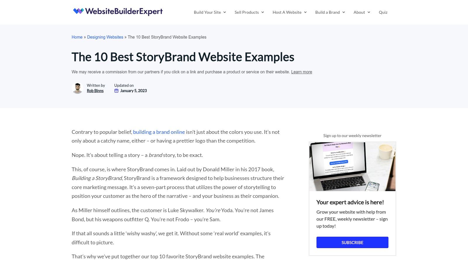 WebsiteBuilderExpert