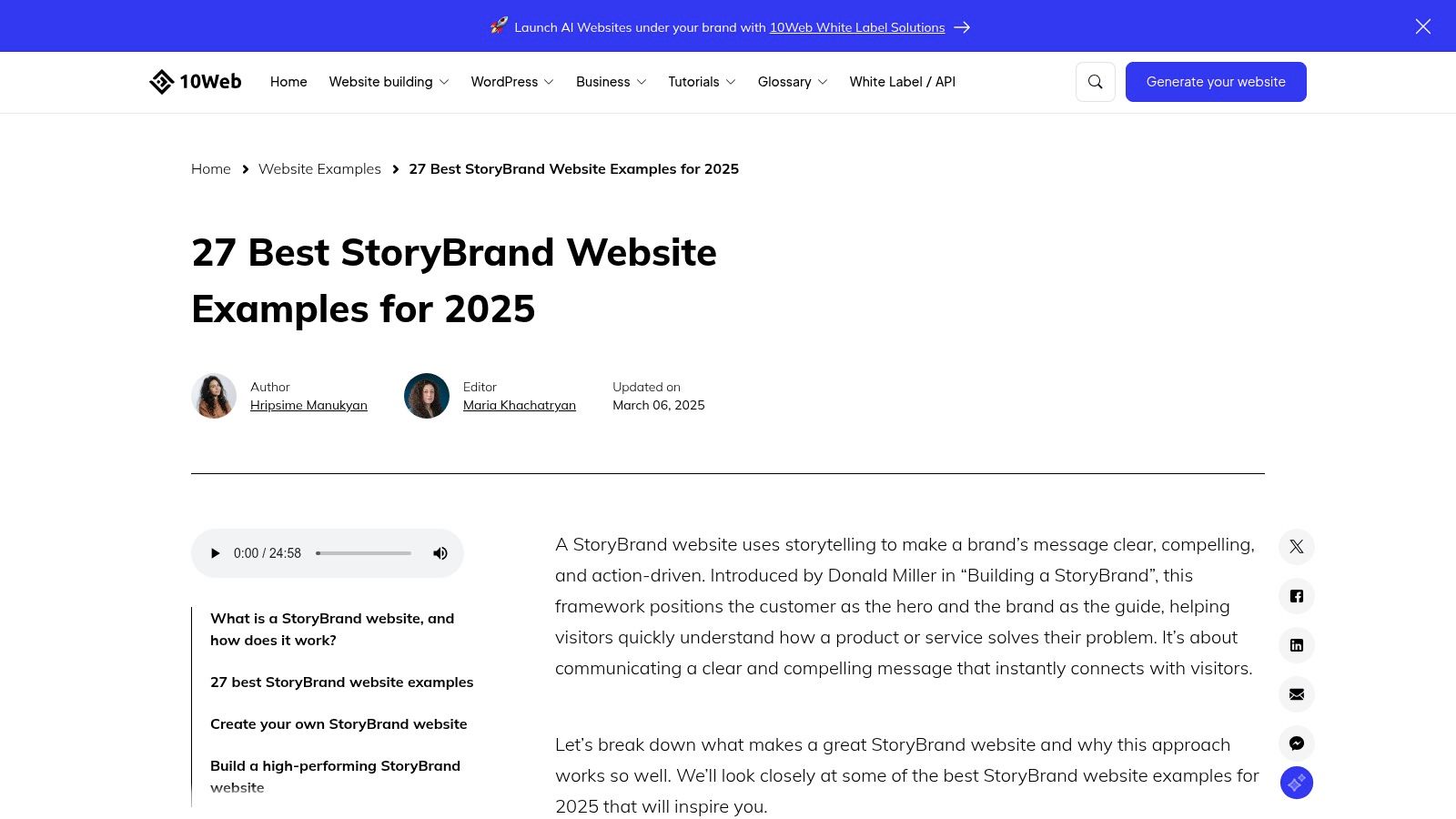 10Web Blog
