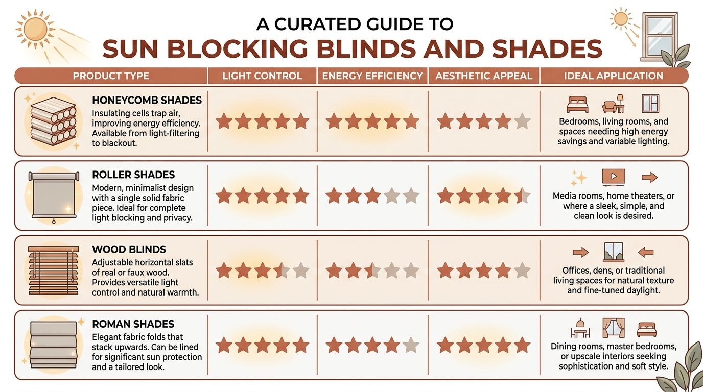 Westchester Window Fashions | Expert Sun Blocking Blinds Shades: Protect Your Home infographic