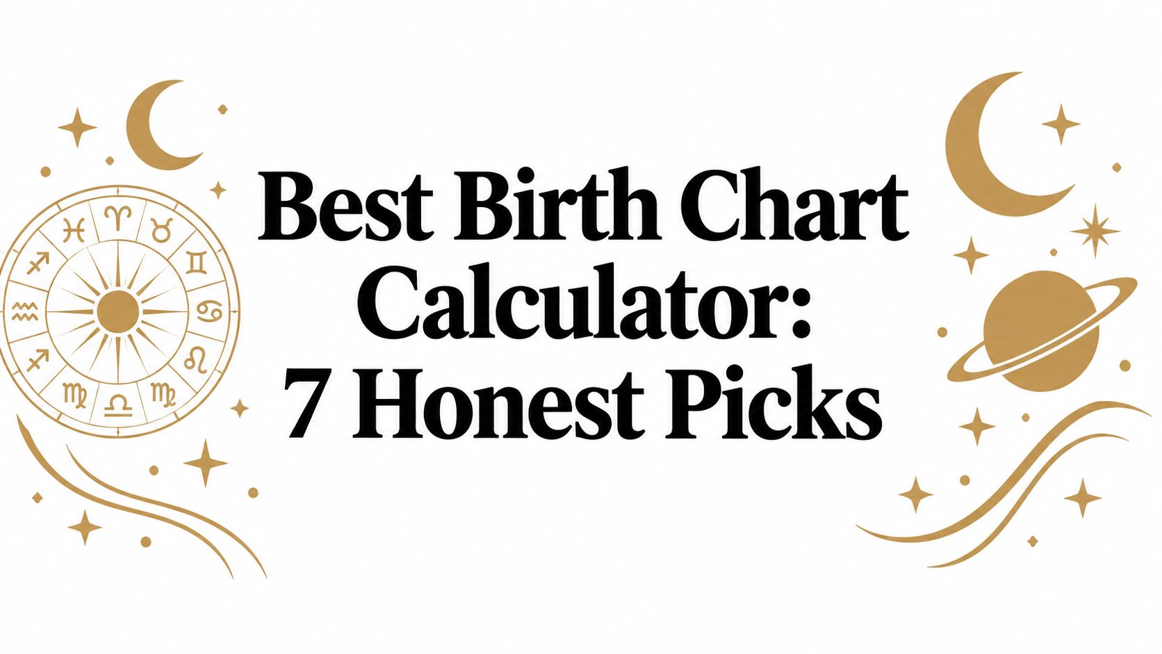 Best Birth Chart Calculator: 7 Honest Picks