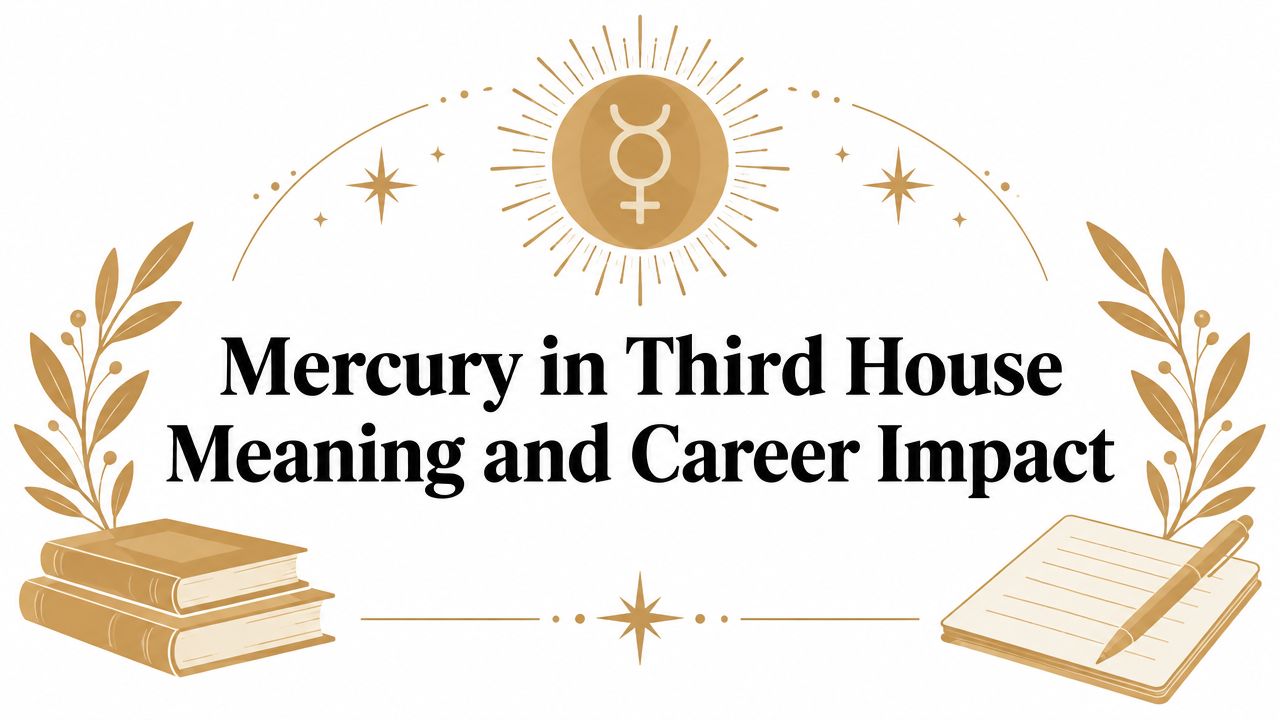 Mercury in Third House Meaning and Career Impact