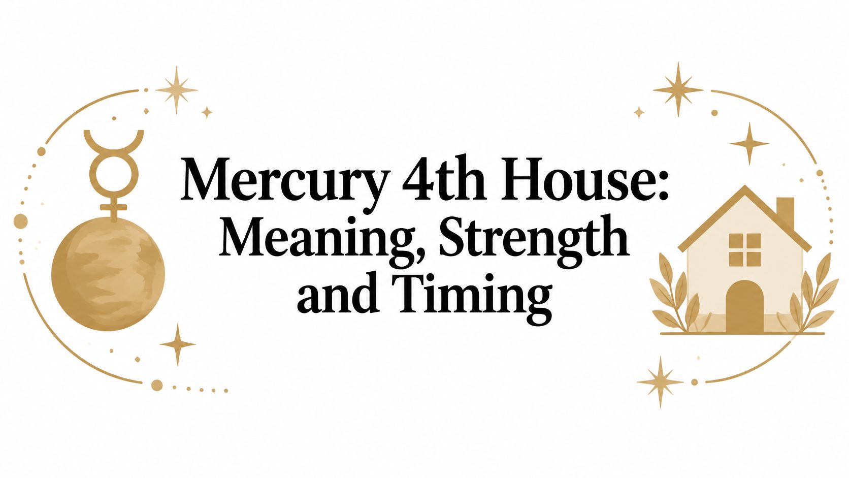 Mercury 4th House: Meaning, Strength and Timing