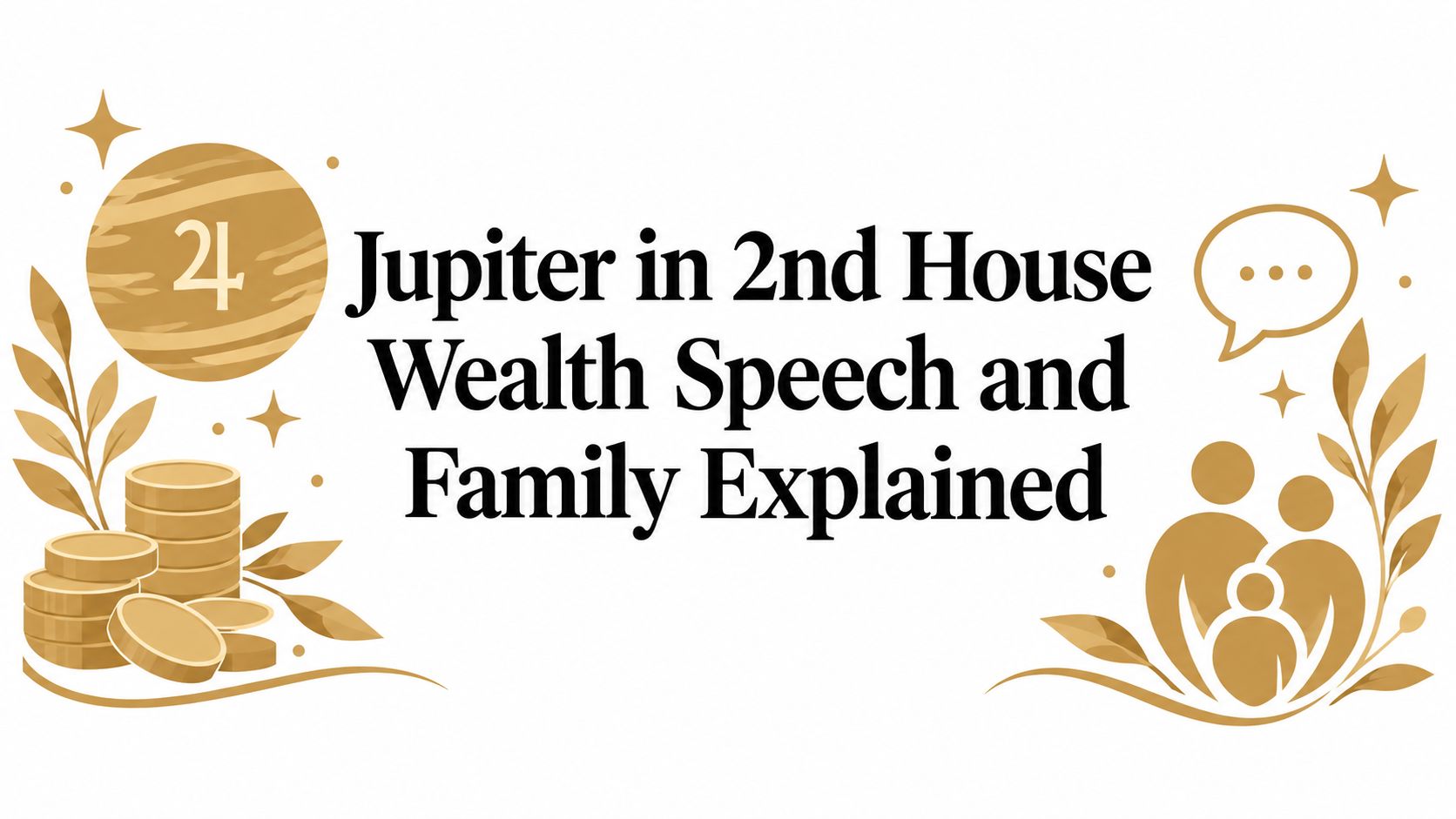 Jupiter in 2nd House Wealth Speech and Family Explained