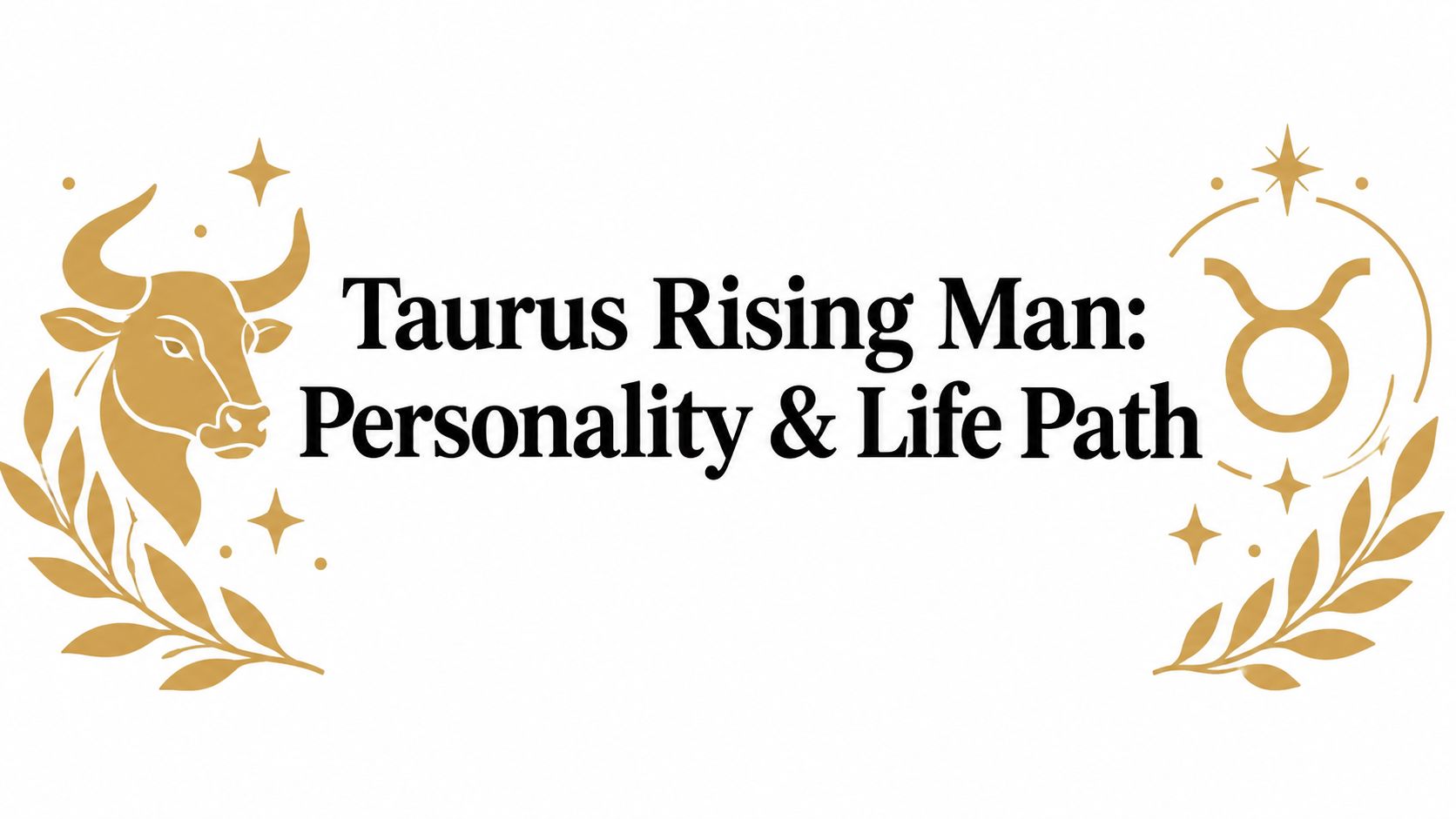 Taurus Rising Man: Personality & Life Path