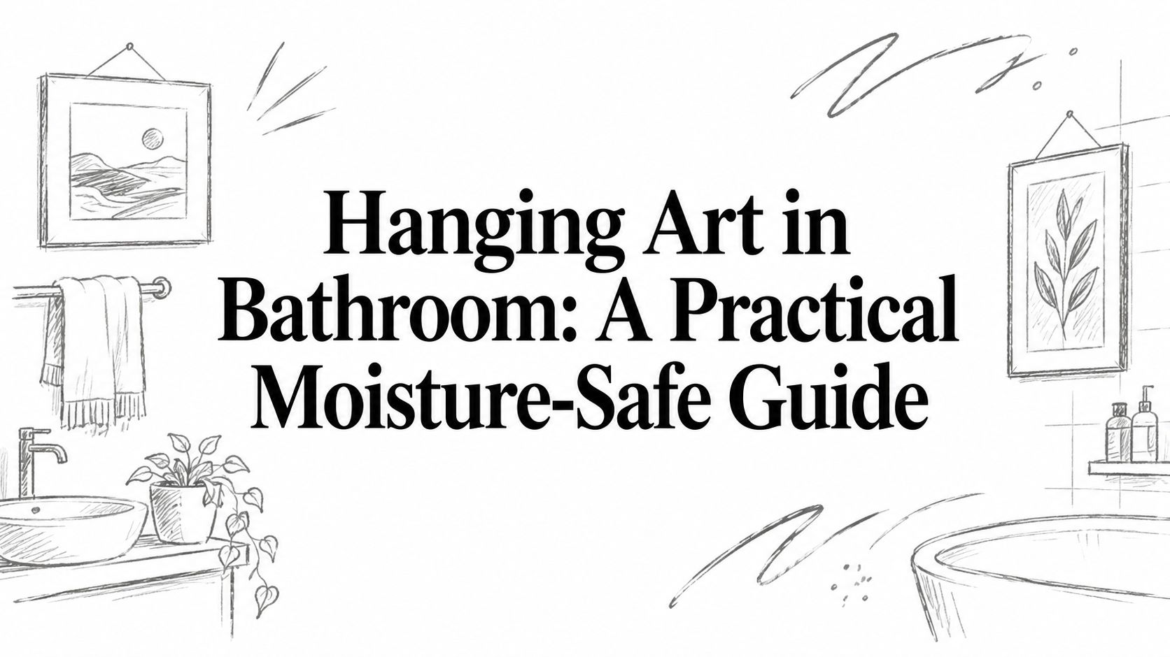 Hanging Art in Bathroom: A Practical Moisture-Safe Guide