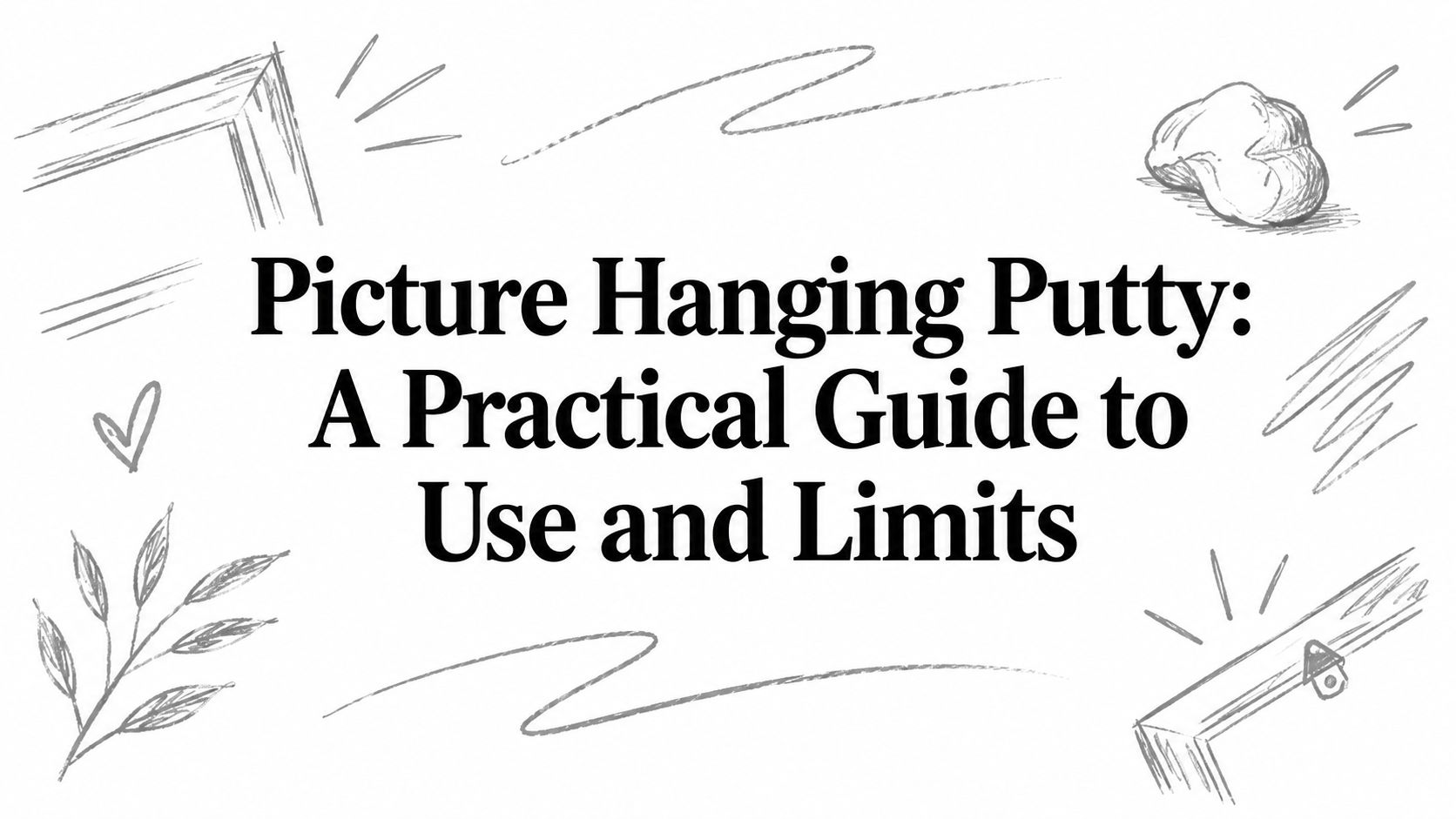 Picture Hanging Putty: A Practical Guide to Use and Limits