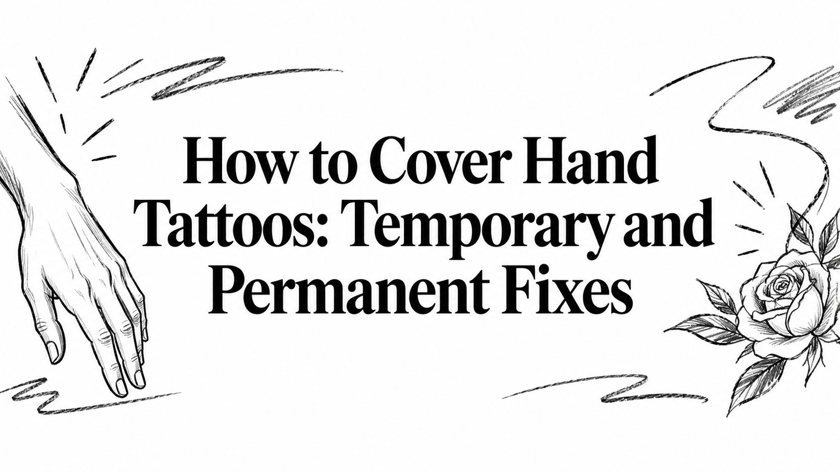 How to Cover Hand Tattoos: Temporary and Permanent Fixes