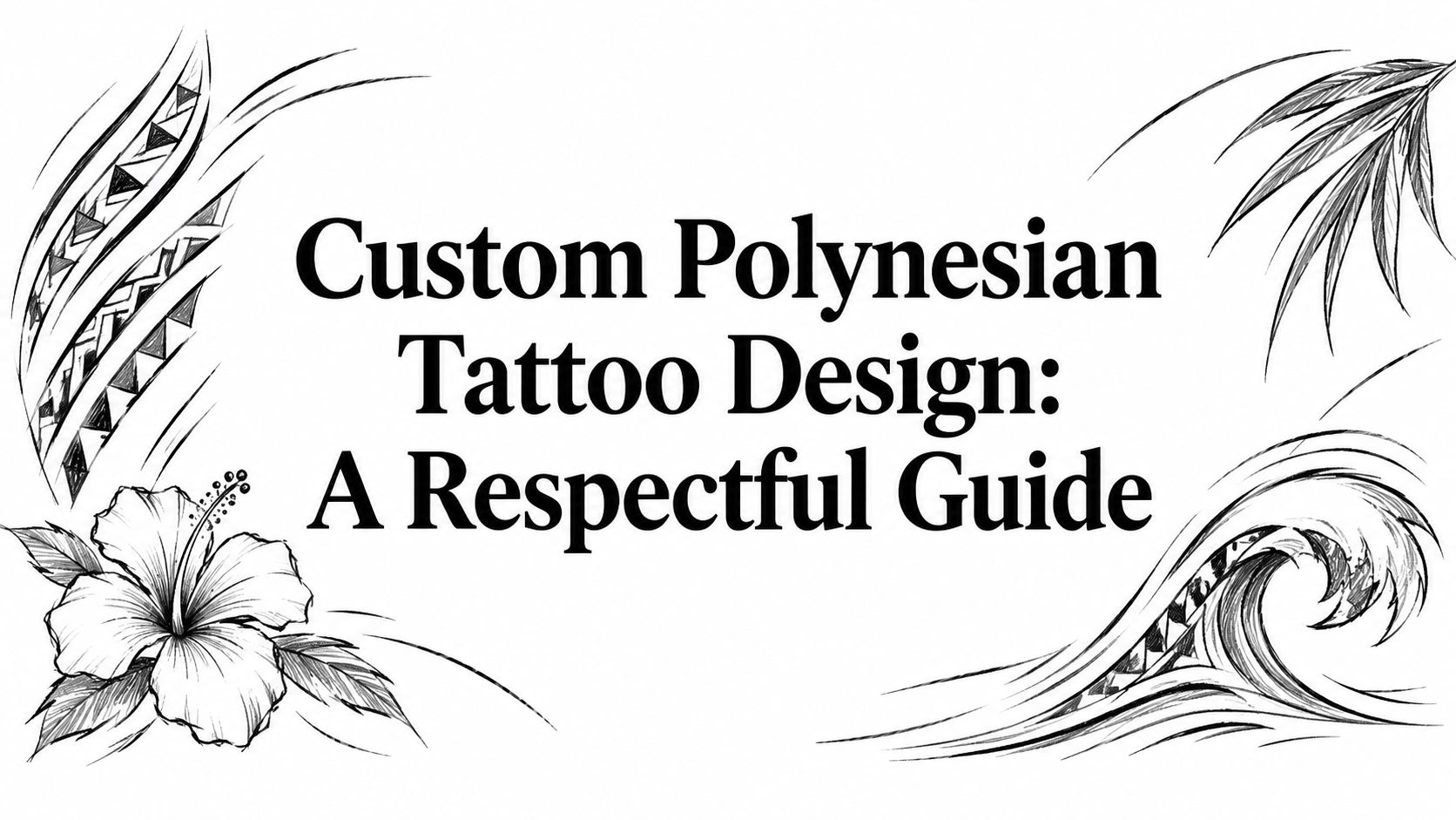 Custom Polynesian Tattoo Design: A Respectful Guide