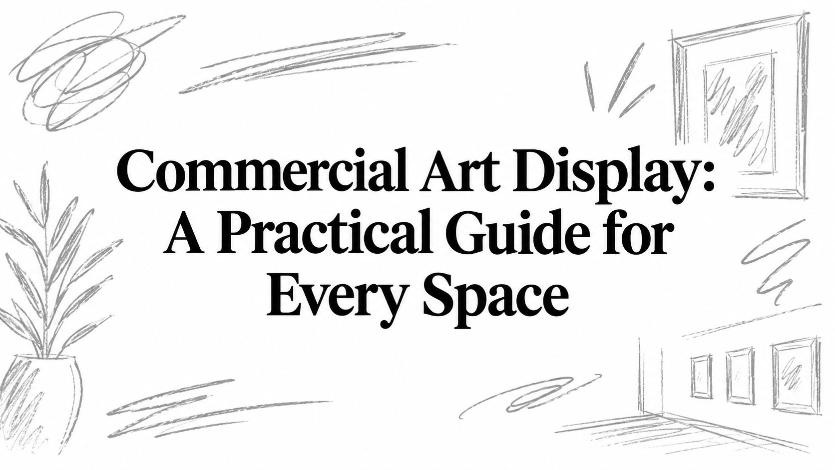 Commercial Art Display: A Practical Guide for Every Space