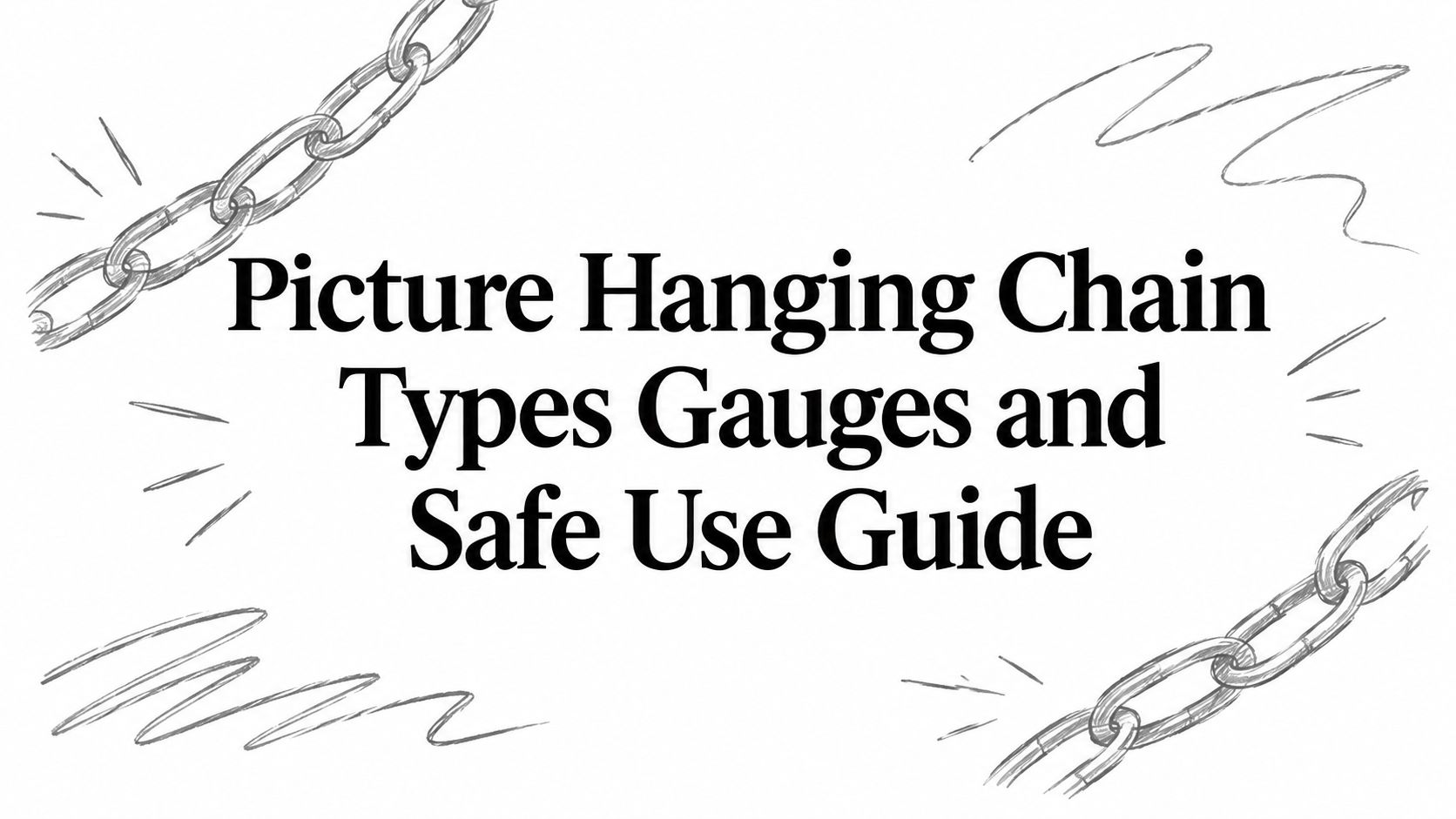 Picture Hanging Chain Types Gauges and Safe Use Guide