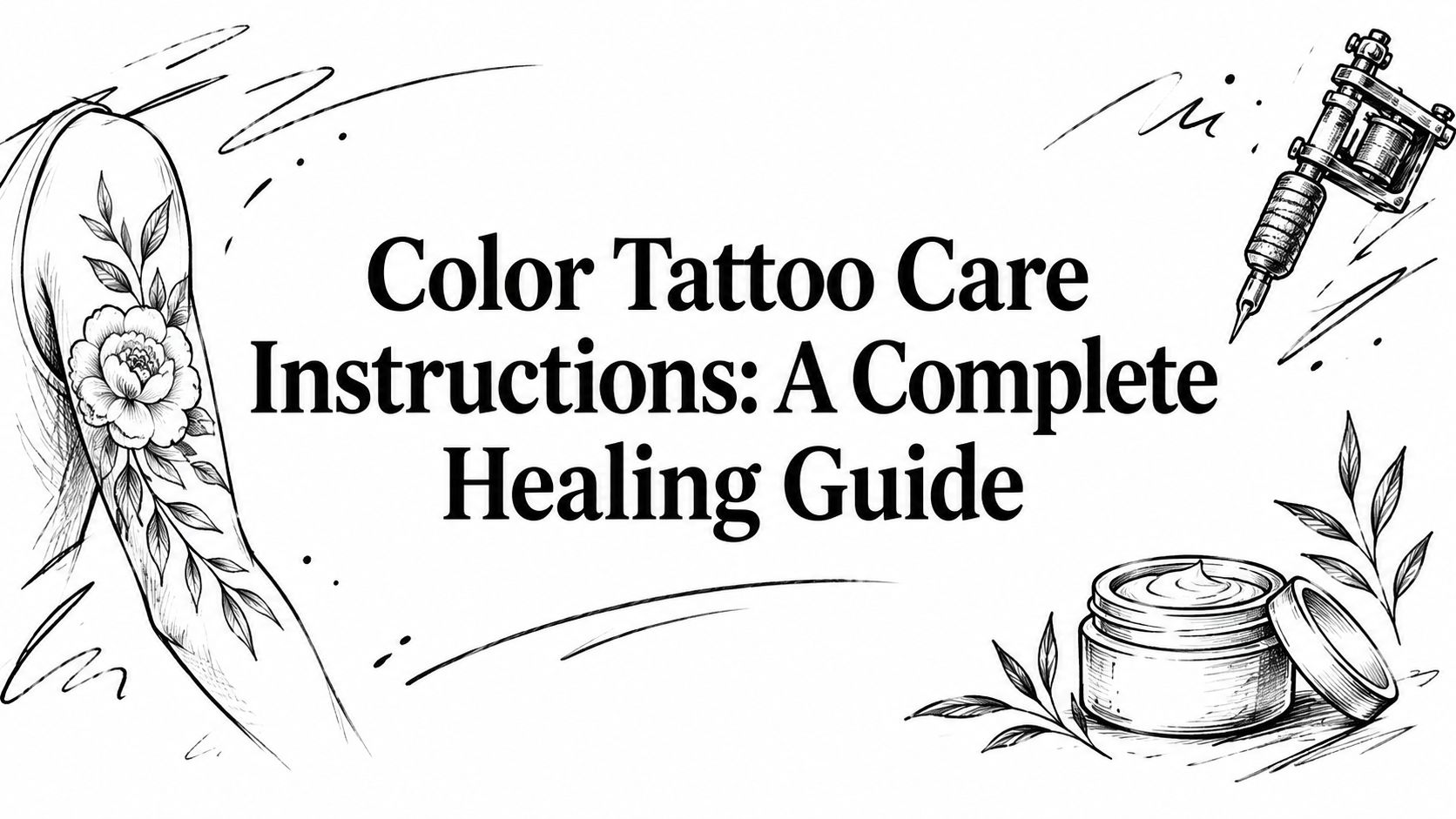 Color Tattoo Care Instructions: A Complete Healing Guide