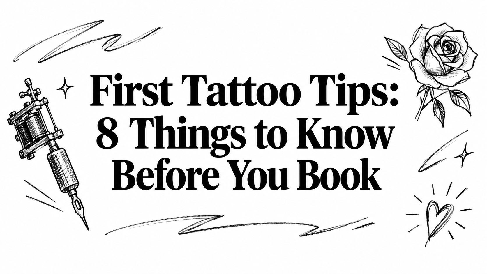 First Tattoo Tips: 8 Things to Know Before You Book