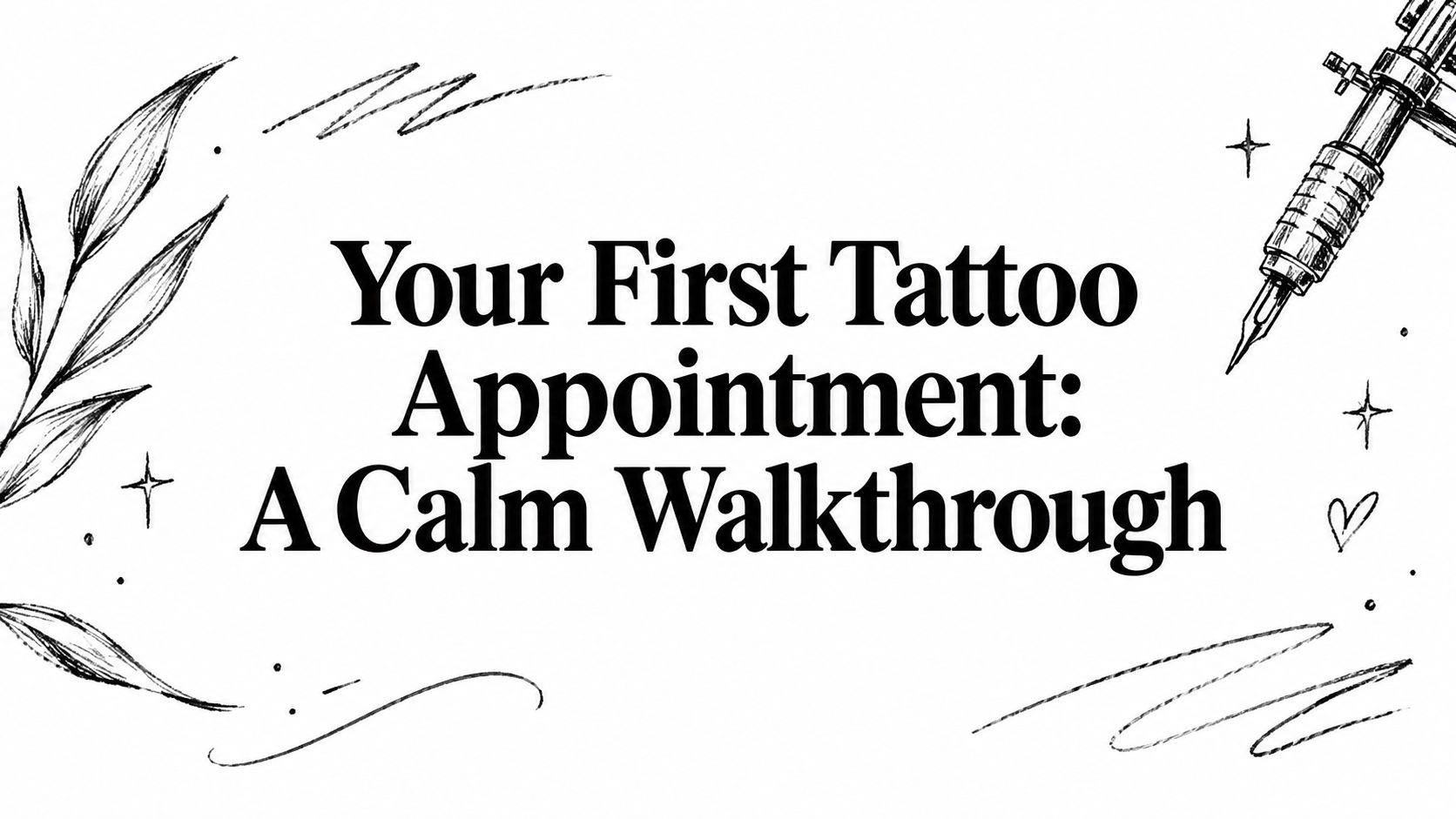 Your First Tattoo Appointment: A Calm Walkthrough