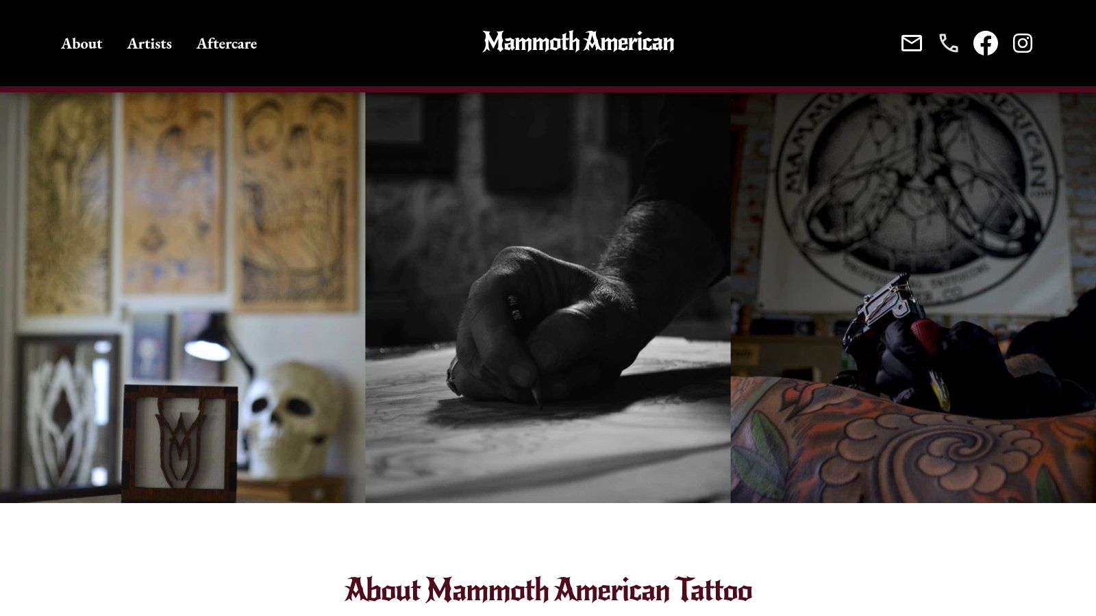 Mammoth American Tattoo