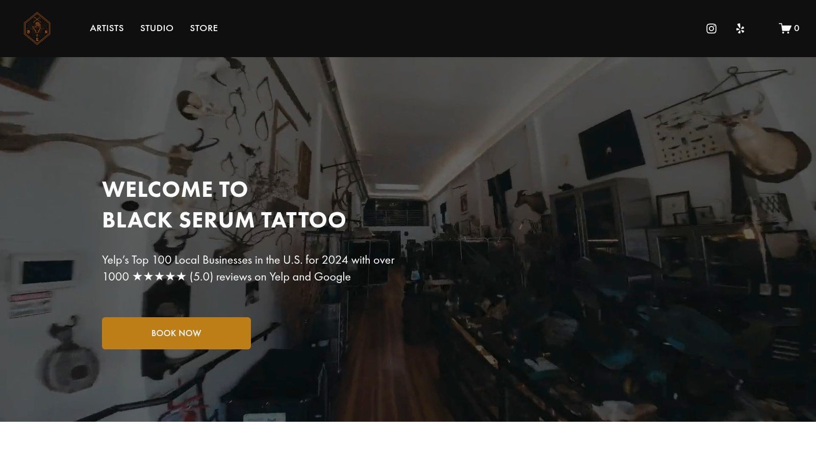 Black Serum Tattoo