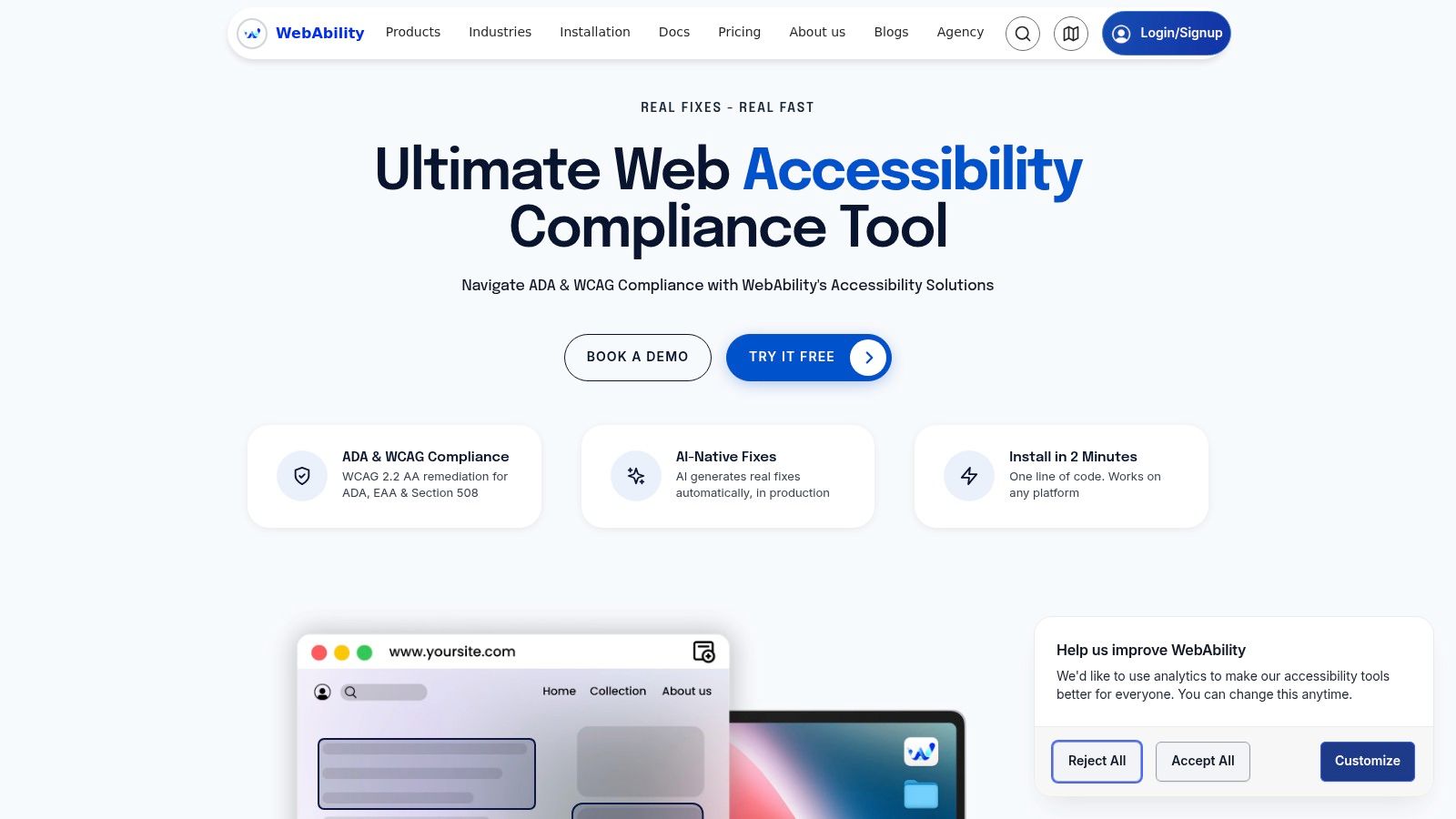 Screenshot from https://www.webability.io