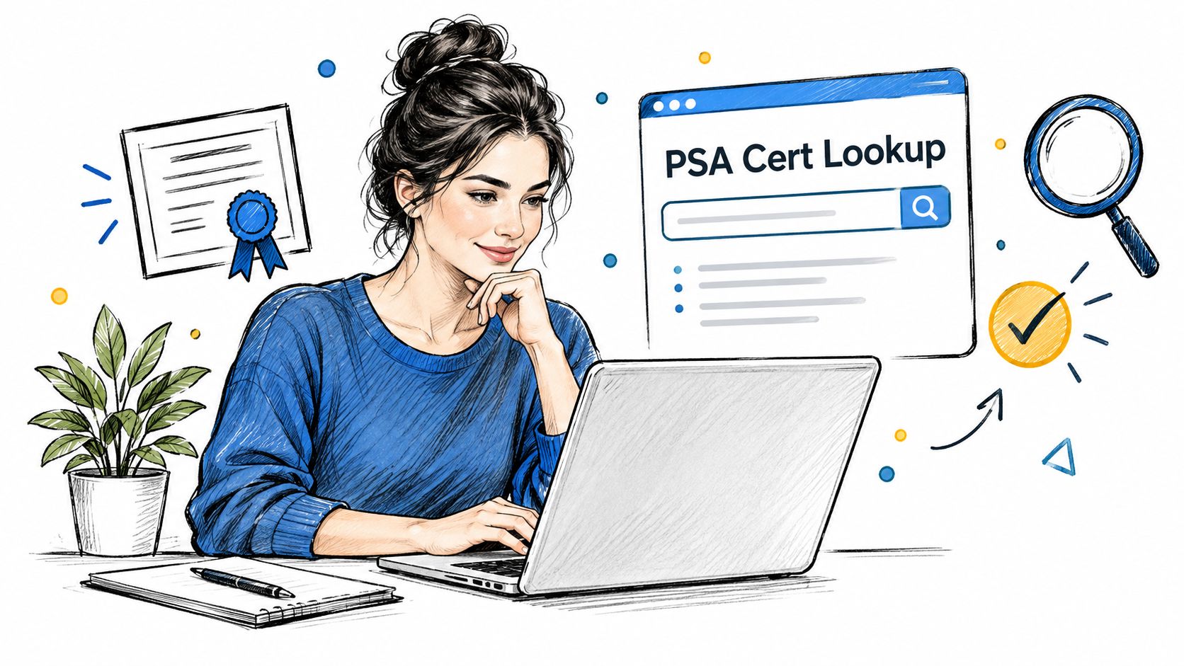 Screenshot from https://www.psacard.com/cert/