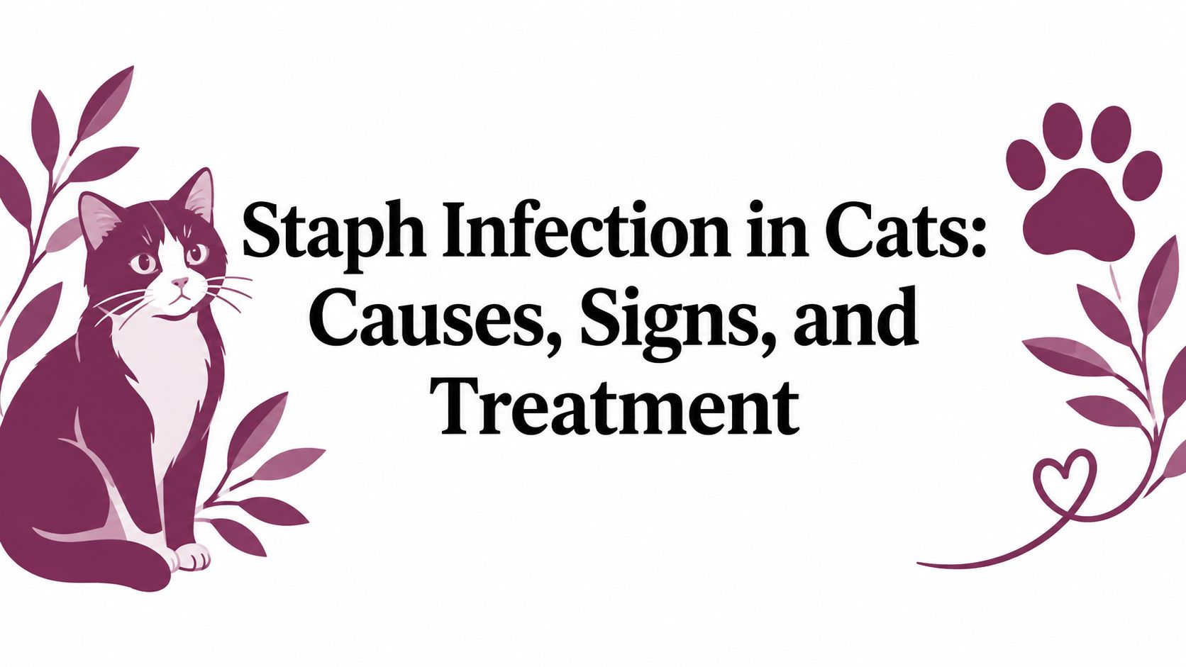 Staph Infection in Cats: Causes, Signs, and Treatment