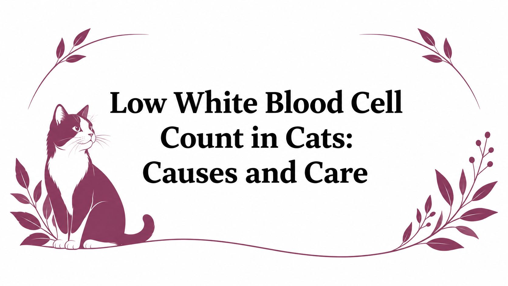 Low White Blood Cell Count in Cats: Causes and Care
