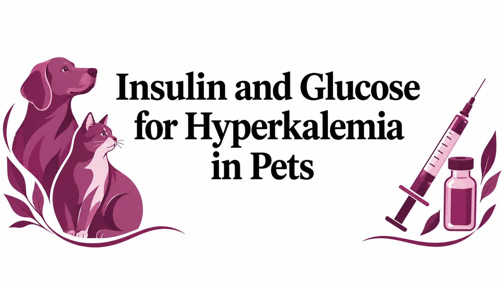 Insulin and Glucose for Hyperkalemia in Pets
