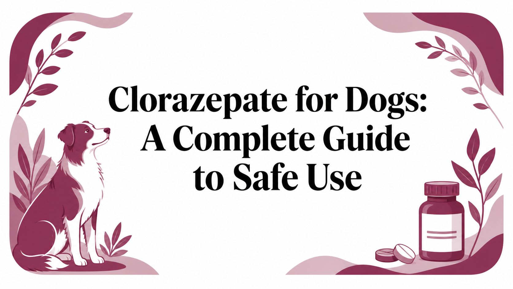 Clorazepate for Dogs: A Complete Guide to Safe Use