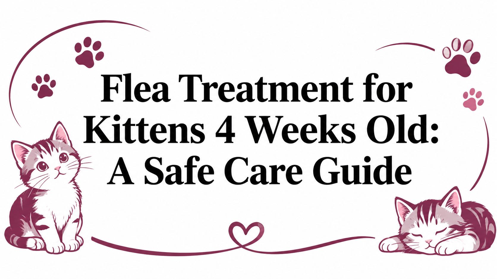 Flea Treatment for Kittens 4 Weeks Old: A Safe Care Guide