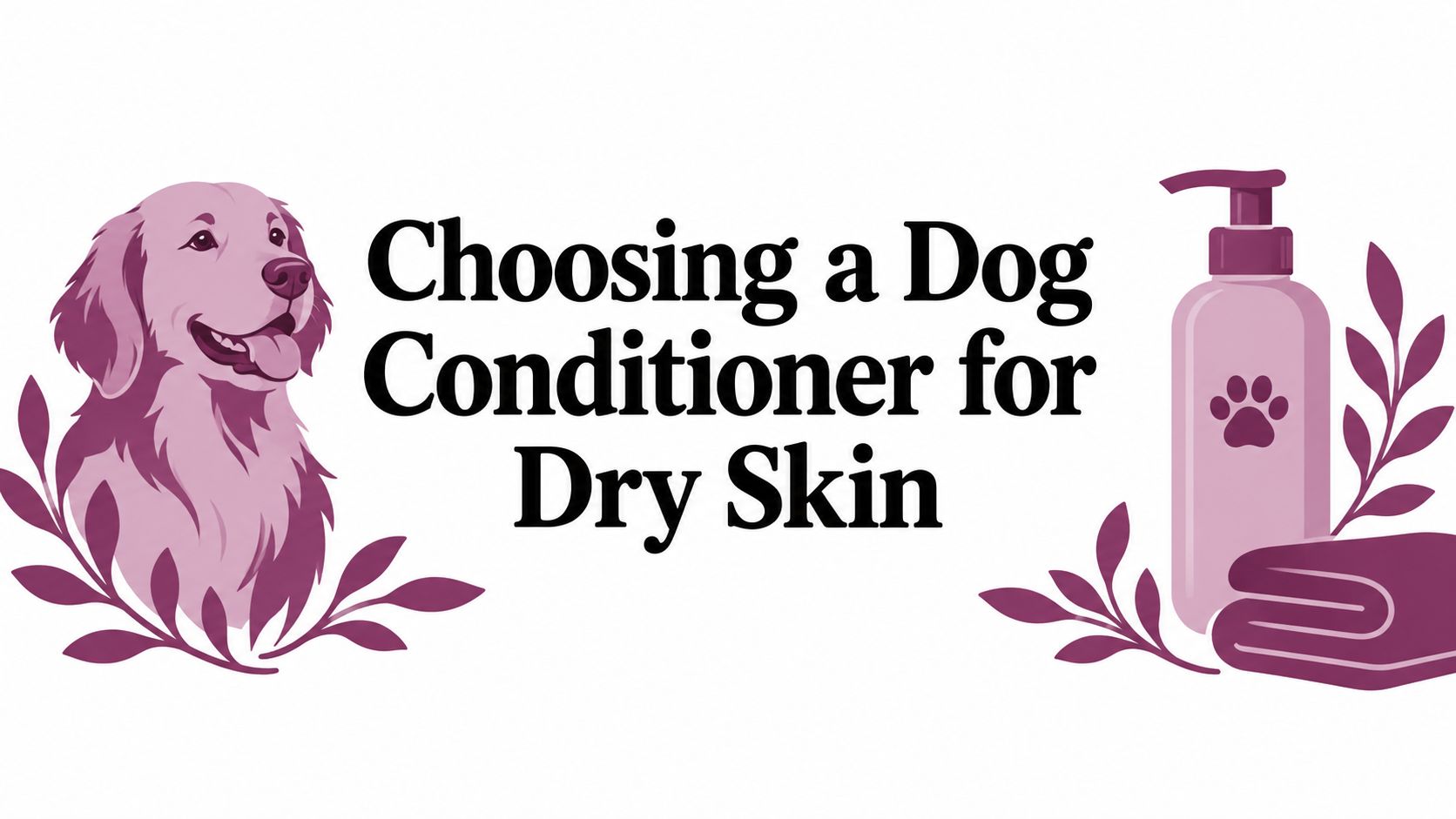 Choosing a Dog Conditioner for Dry Skin