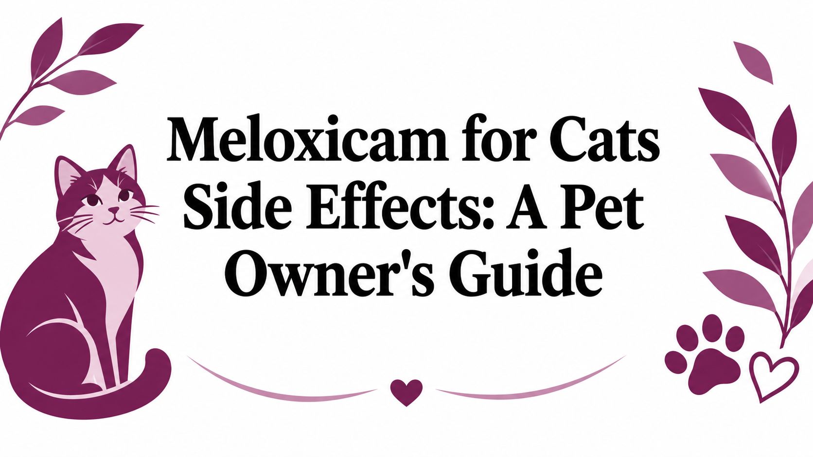 Meloxicam for Cats Side Effects: A Pet Owner's Guide
