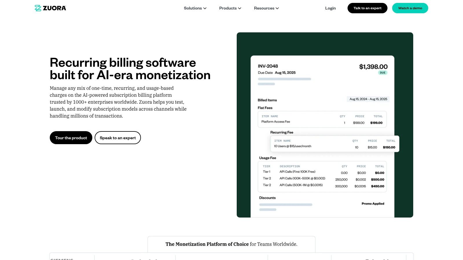 Zuora Billing