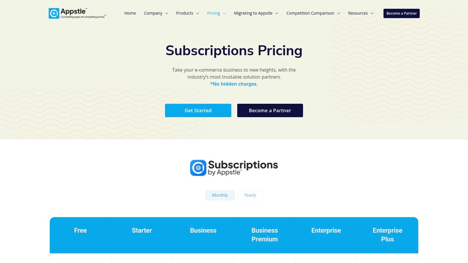 Appstle Subscriptions