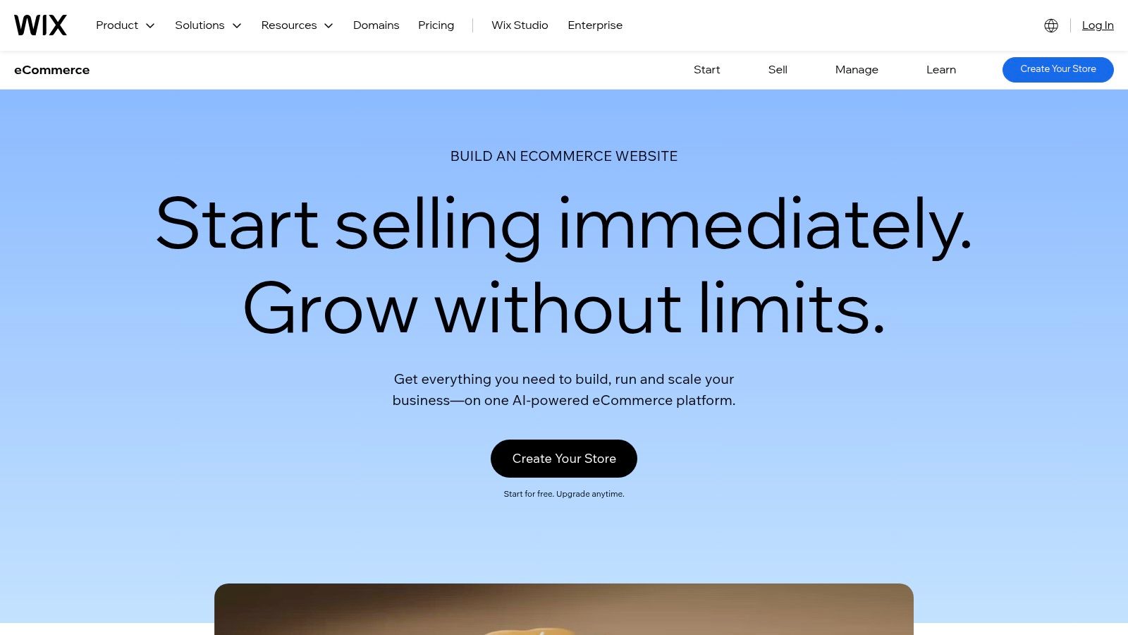 Wix eCommerce