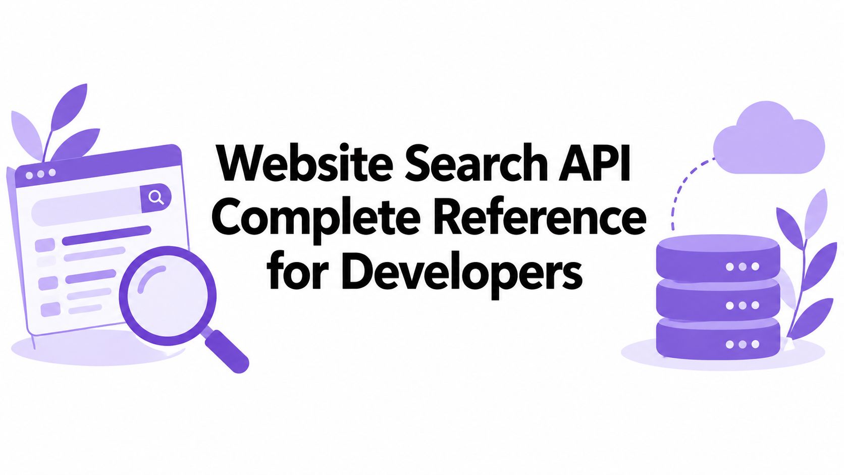 Website Search API Complete Reference for Developers article cover