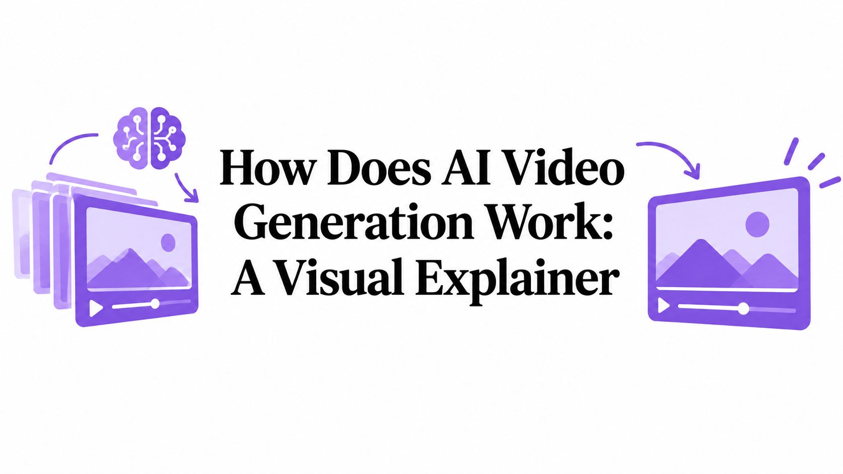 How Does AI Video Generation Work: A Visual Explainer article cover