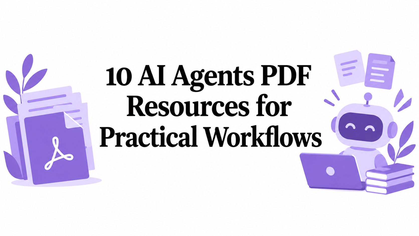 10 AI Agents PDF Resources for Practical Workflows article cover