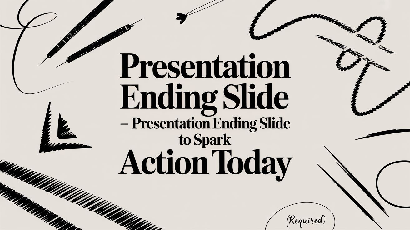 Presentation Ending Slide - presentation ending slide to spark action ...