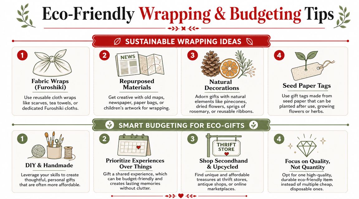Sustainable Wrapping and Smart Budgeting