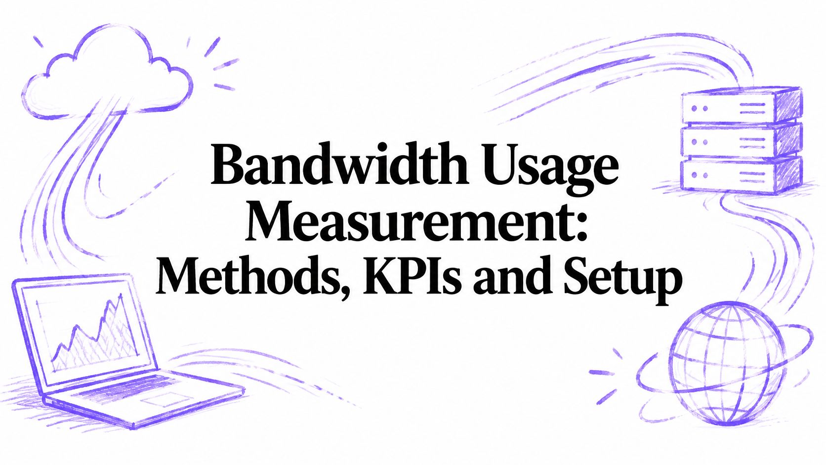 Bandwidth Usage Measurement: Methods, KPIs and Setup