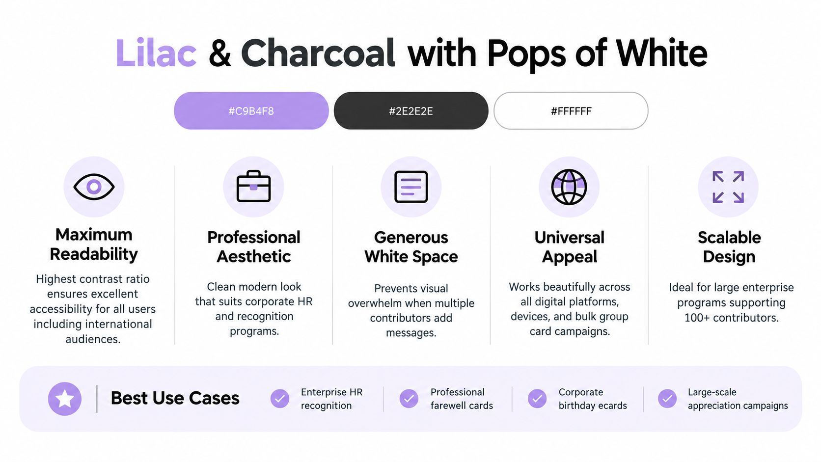 what colours go with lilac infographic