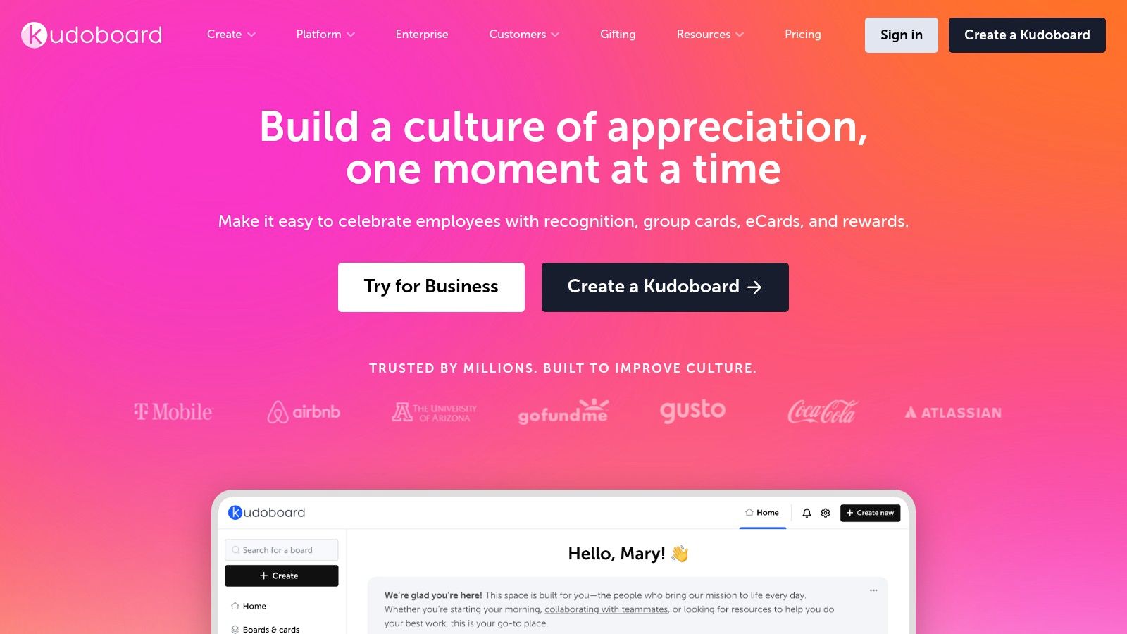 Kudoboard