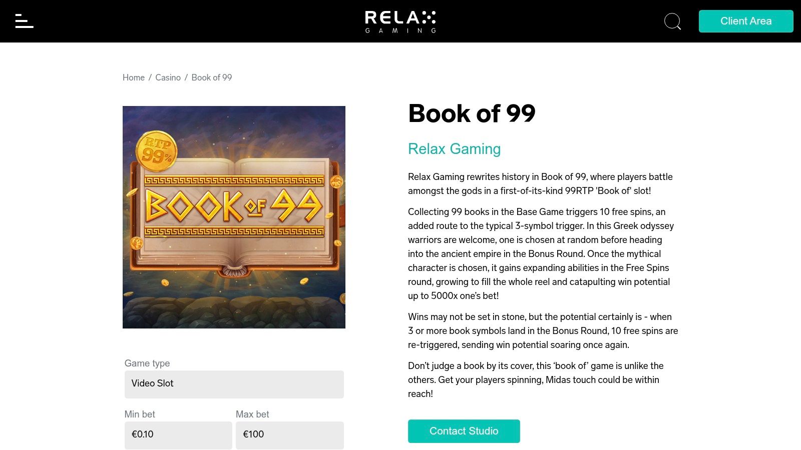 Book of 99 (Relax Gaming)
