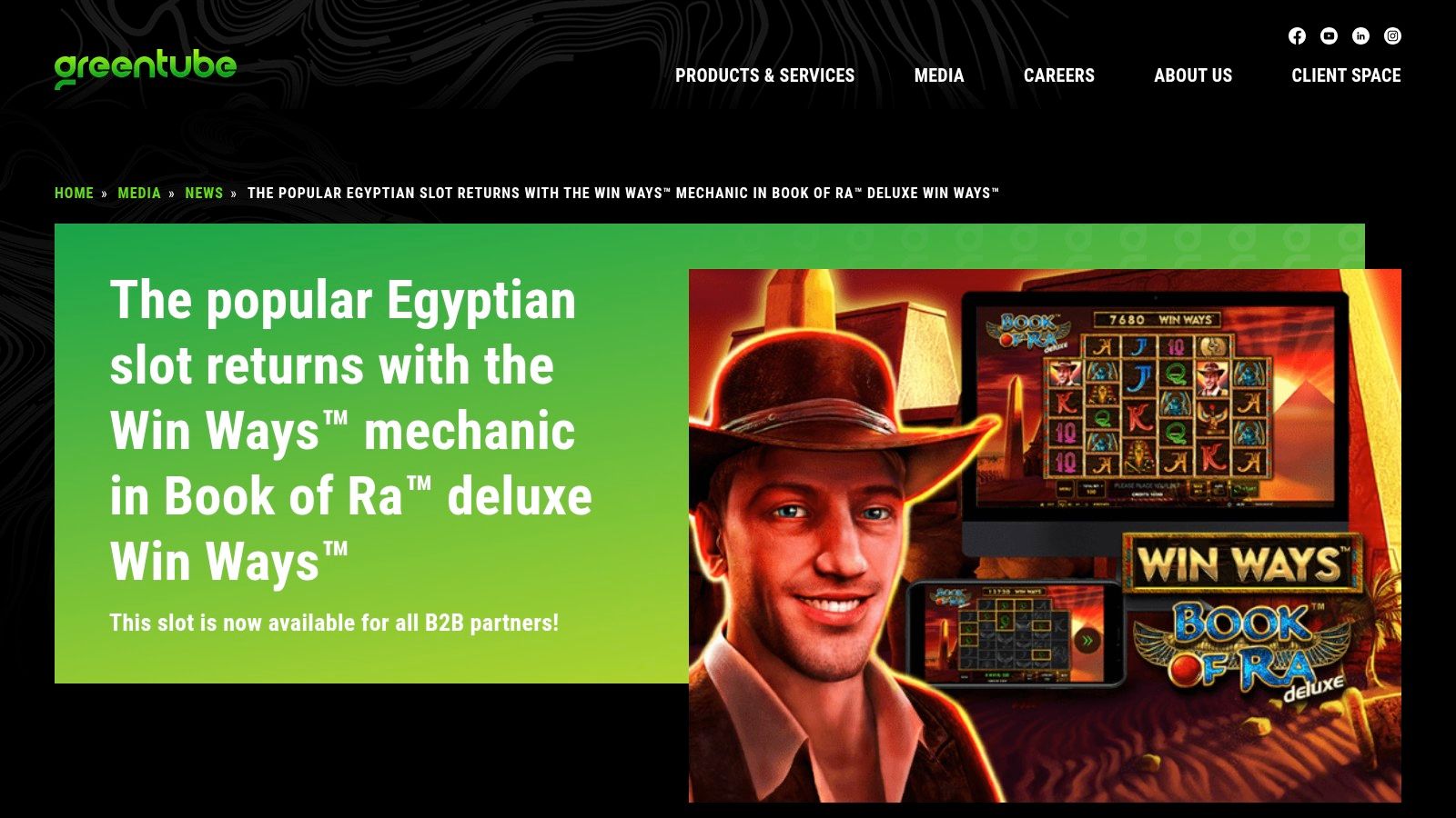 Book of Ra deluxe (Greentube/Novomatic)