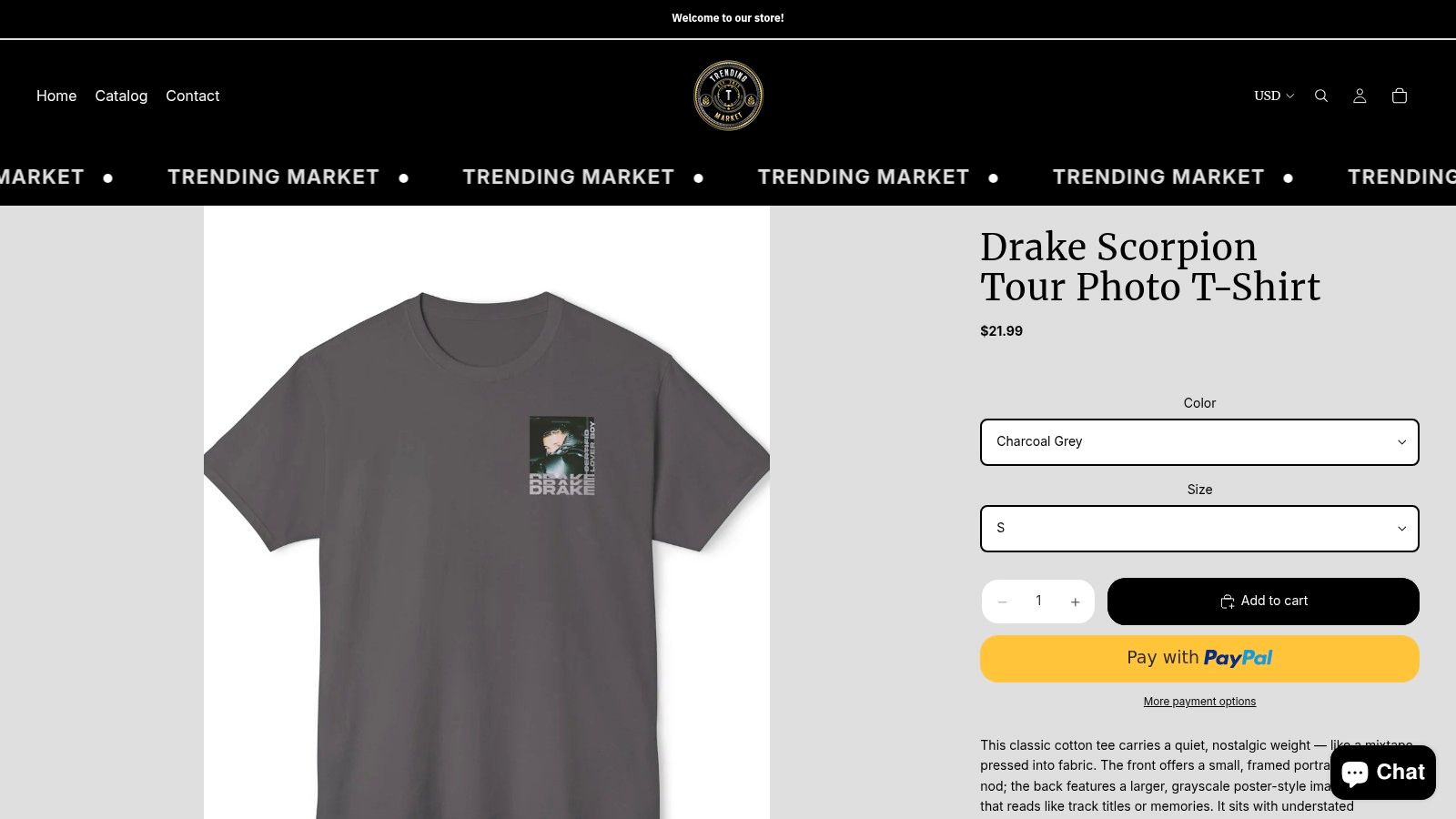 Screenshot from https://trendingmarketofficial.myshopify.com/products/drake-scorpion-tour-photo-t-shirt?variant=48044957073595