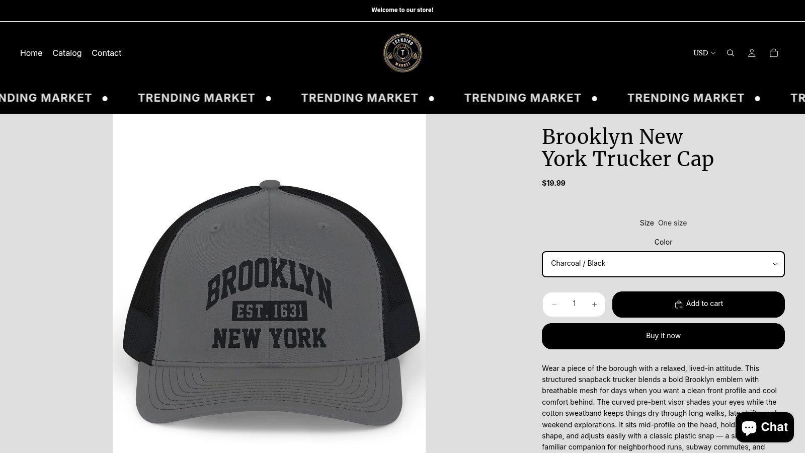 Screenshot from https://trendingmarketofficial.myshopify.com/products/brooklyn-new-york-trucker-cap