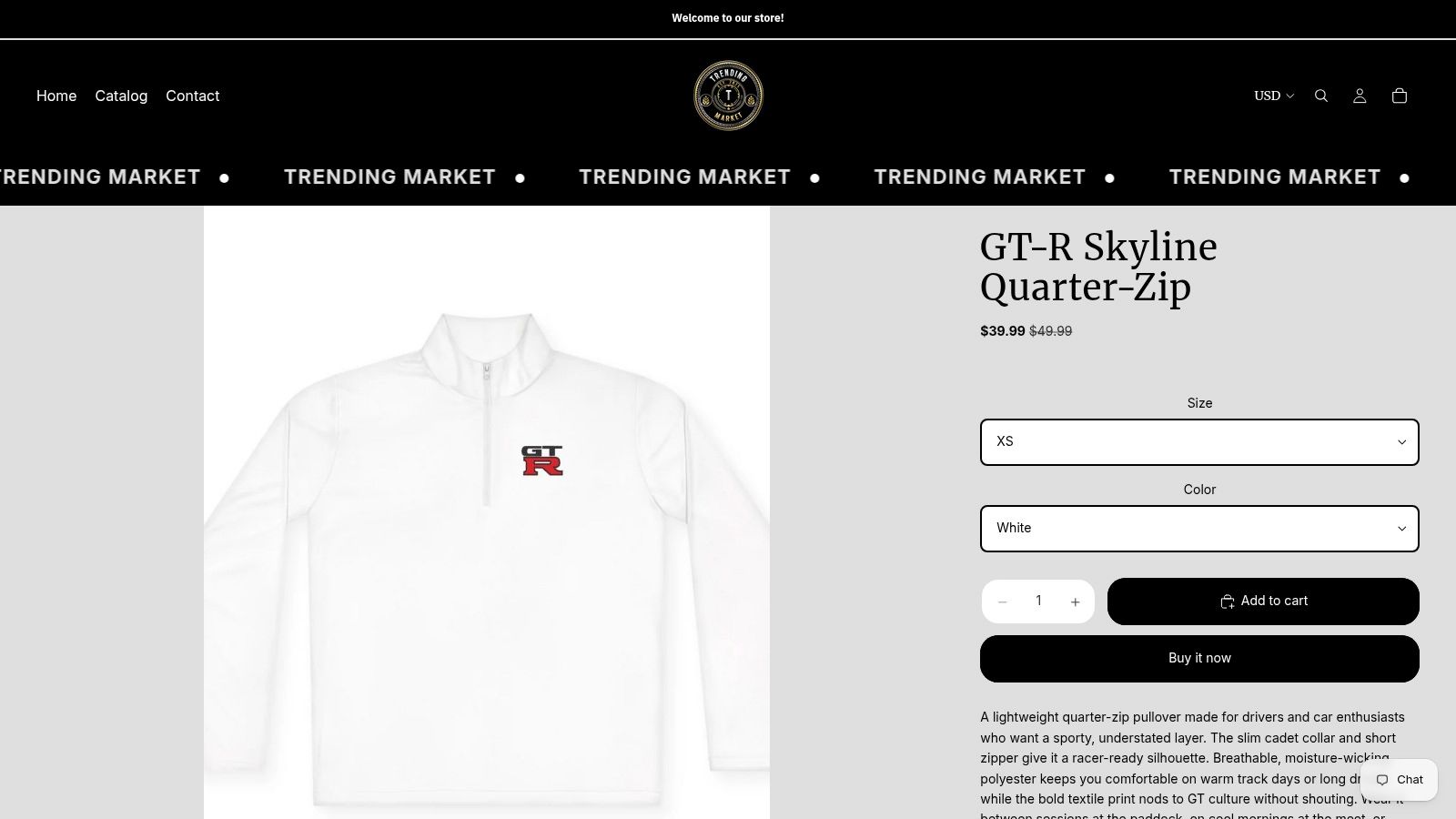 Screenshot from https://trendingmarketofficial.myshopify.com/products/gt-r-skyline-quarter-zip