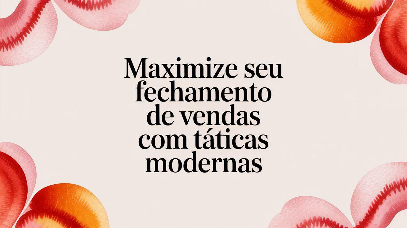 Sales closing modern